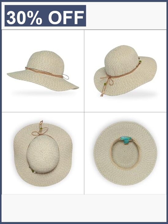 UPF 50+ Wide Brim Sun Hat Adjustable Packable Crushable Travel Hat main image 4